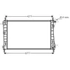 International Radiators Radiateur refroidissement moteur VAN WEZEL 18002336 - Réf. 18002336