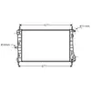 International Radiators Radiateur refroidissement moteur VAN WEZEL 18002338 - Réf. 18002338