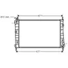 Radiateur refroidissement moteur VAN WEZEL 18002335 - Réf. 18002335