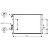 International Radiators Plus Radiateur refroidissement moteur VAN WEZEL 58002193 - Réf. 58002193