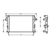 International Radiators Radiateur refroidissement moteur VAN WEZEL 43002290 - Réf. 43002290