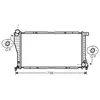 International Radiators Radiateur refroidissement moteur VAN WEZEL 06002234 - Réf. 06002234