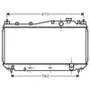 International Radiators Plus Radiateur refroidissement moteur VAN WEZEL 25002113 - Réf. 25002113