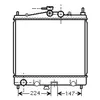 International Radiators Radiateur refroidissement moteur VAN WEZEL 13002210 - Réf. 13002210