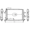International Radiators Radiateur refroidissement moteur VAN WEZEL 37002364 - Réf. 37002364