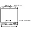 International Radiators Plus Radiateur refroidissement moteur VAN WEZEL 25002121 - Réf. 25002121