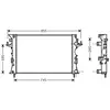 International Radiators Radiateur, refroidissement du moteur VAN WEZEL, par ex. pour Renault