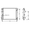 International Radiators Radiateur refroidissement moteur VAN WEZEL 43002302 - Réf. 43002302