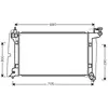 Radiateur refroidissement moteur VAN WEZEL 53002302 - Réf. 53002302