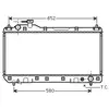 International Radiators Radiateur refroidissement moteur VAN WEZEL 53002297 - Réf. 53002297