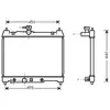 International Radiators Radiateur refroidissement moteur VAN WEZEL 53002287 - Réf. 53002287