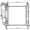 VAN WEZEL Radiateur moteur pour FIAT: Uno (Ref: 17002038)