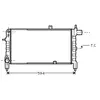 Radiateur, refroidissement du moteur 37002074 International Radiators 37002074