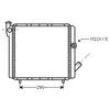 Radiateur refroidissement moteur VAN WEZEL 43002070 - Réf. 43002070