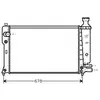 International Radiators Radiateur refroidissement moteur VAN WEZEL 40002097 - Réf. 40002097