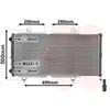 International Radiators Plus Radiateur refroidissement moteur VAN WEZEL 40002033 - Réf. 40002033