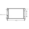 International Radiators Radiateur refroidissement moteur VAN WEZEL 49002008 - Réf. 49002008