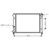 International Radiators Radiateur refroidissement moteur VAN WEZEL 49002004 - Réf. 49002004