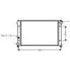 International Radiators Radiateur refroidissement moteur VAN WEZEL 49002005 - Réf. 49002005