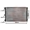 International Radiators Radiateur, refroidissement du moteur VAN WEZEL, par ex. pour VW