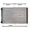 International Radiators Radiateur refroidissement moteur VAN WEZEL 26002008 - Réf. 26002008