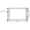 International Radiators Radiateur refroidissement moteur VAN WEZEL 58002102 - Réf. 58002102