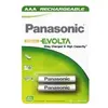 Panasonic Panasonic - Batterie 2 x AAA - (rechargeables) - 800 mAh