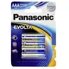 PANASONIC - Piles Alcaline Evolta AAA-LR03 X 4  - BEM'S Pile, batterie  - 150453 