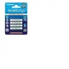 Panasonic Pack De 4 Piles Nimh Micro Aaa Hr03 1.2v/750mah Blister 52362099