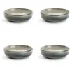 Salt&Pepper Bol 17,5xH5cm vert/bleu  - Lot de 4