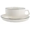 Salt&pepper Tasse avec soucoupe S|P Collection Studio Base White, 220 ml