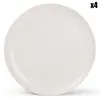 Salt & Pepper Collection - 4 Assiettes dessert Mielo blanches - 15.5x1.5x15.5 cm T.U
