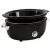 FRITEL Family SC 2290 - Mijoteuse - 5.5 litres - 210 Watt - noir/chrome