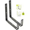 Support pour jardinière Garden ID Wall Hook Noir