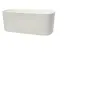 Jardinière XL à réserve d'eau - GARDEN ID Respect - Blanc 80 x 38 cm -...