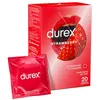 Durex - Préservatifs au goût de fraise - 20 pièces