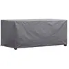 Housse de Protection pour Table de Jardin - Perel - OCT160 - Gris - Max. 160 cm