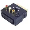 KONEKTIKPC Adaptateur PERITEL Male/Femelle 3xRCA + S-Video