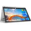 VANWIN PC portable 12"-écran tactile-rotation 360°Ordinateur portable-...