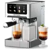 AIRMSEN Machine à Café Expresso 20 Bar Mousseur à Lait Double Chaudièr...