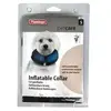 Canopy Soin Chien - Flamingo Collerette gonflable Taille S Bleu -  20 x 21 x 8,5 cm