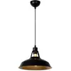 LUCIDE BRASSY-BIS - Suspension - Ø 31 cm - 1xE27 - Noir