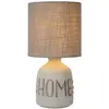 LUCIDE COSBY - Lampe de table - Ø 16,5 cm - 1xE14 - Gris