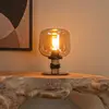 LUCIDE ILONA - Lampe de table - Ø 18 cm - 1xE27 - Ambre