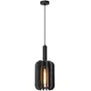 Lucide Suspension Rafal, Ø 20 cm, feutre, gris, 1 lampe