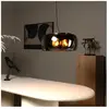 LUCIDE OLIVIA - Suspension - Ø 50 cm - 3xE27 - Fumé