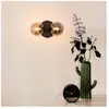 Lucide 45274-02-30 Applique Murale, Acier, 56 W, Black 45274-02-30