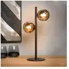 Lucide 45574/02/30 Lampe de Table, Acier, 56 W, Black