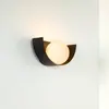 Lucide BENNI-Applique murale Métal/Verre L21cm