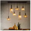 Lucide MALOTO-Suspension Verre 7 lumières L130cm